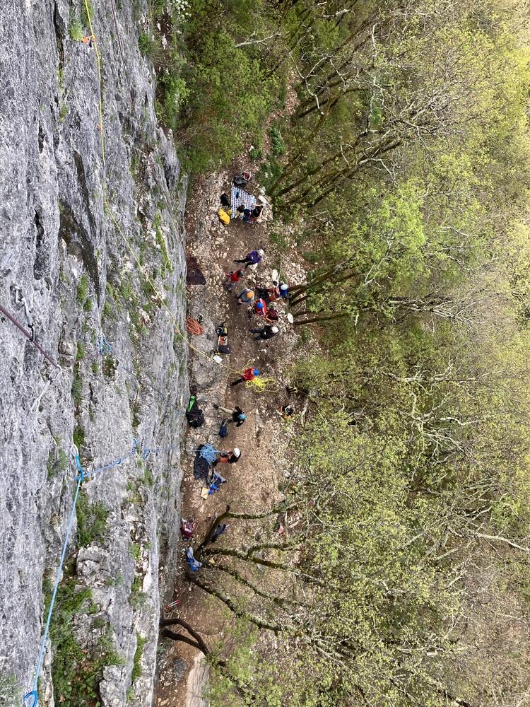 Sortie falaise du 7 avril 2024 dans le cadre des 150 ans du CAF Sortie falaise du 7 avril 2024 dans le cadre des 150 ans du CAF
