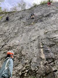 Ca grimpe à Brison St innocent (Baie de Grésine) Ca grimpe à Brison St innocent (Baie de Grésine)